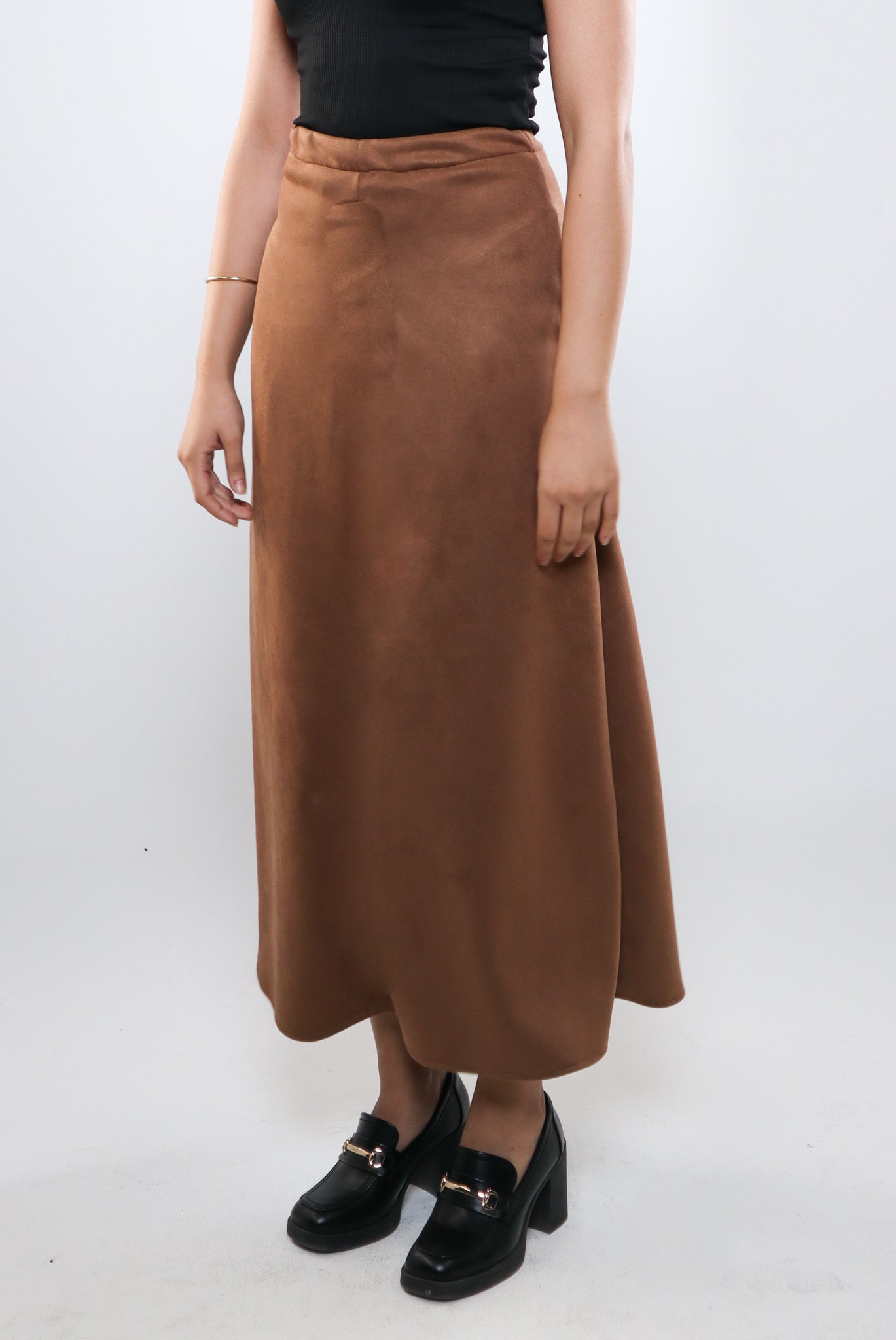 Brown Shamwah Skirt